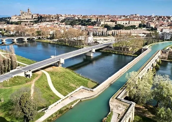 Le Boldieu- Duplex Beziers -Allee Paul Riquet- Wifi- Tv Connecte